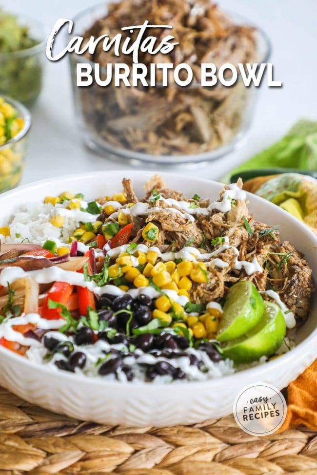 Carnitas Bowl · Easy Family Recipes