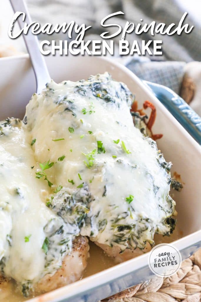 Creamy Spinach Chicken Bake · Easy Family Recipes