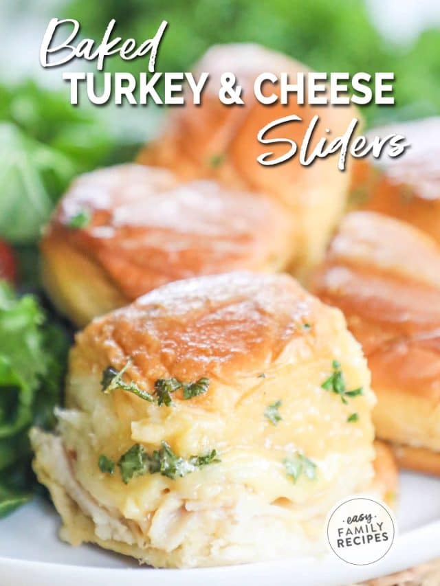 Baked Turkey Cheese Sliders