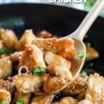 Honey Sesame Chicken Recipe prepared and ready to serve.