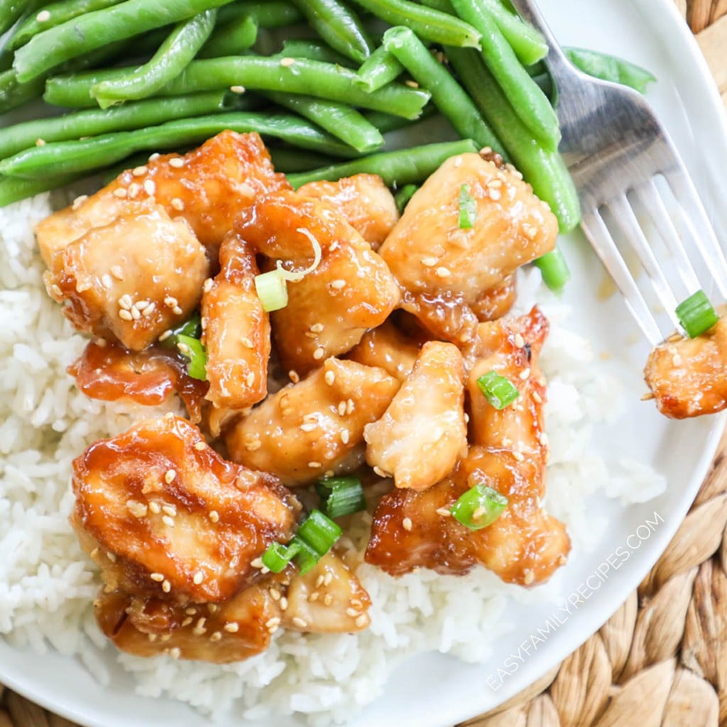 Honey Sesame Chicken · Easy Family Recipes