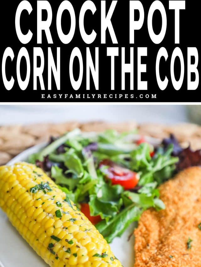 Crock Pot Corn on the Cob with Garlic Butter