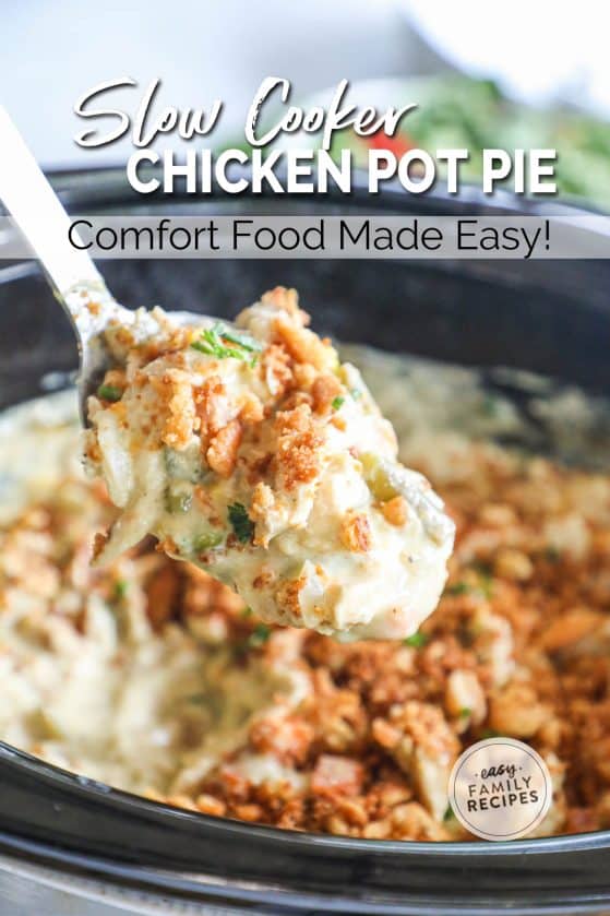 Slow Cooker Chicken Pot Pie · Easy Family Recipes