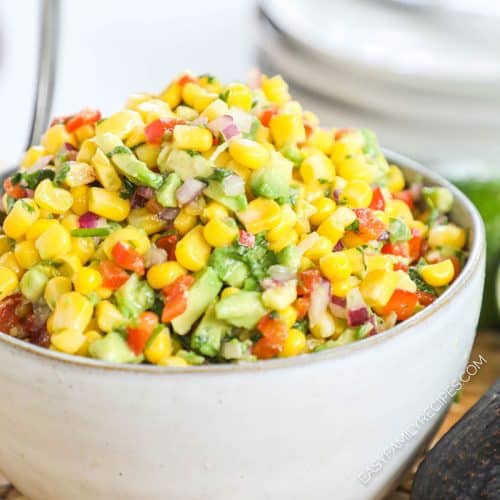 Avocado Corn Salsa · Easy Family Recipes