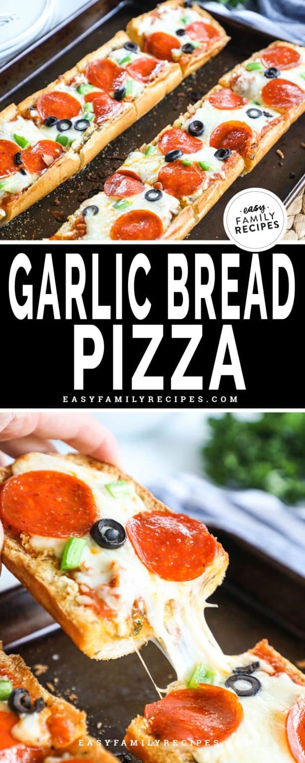 Garlic Bread Pizza · Easy Family Recipes