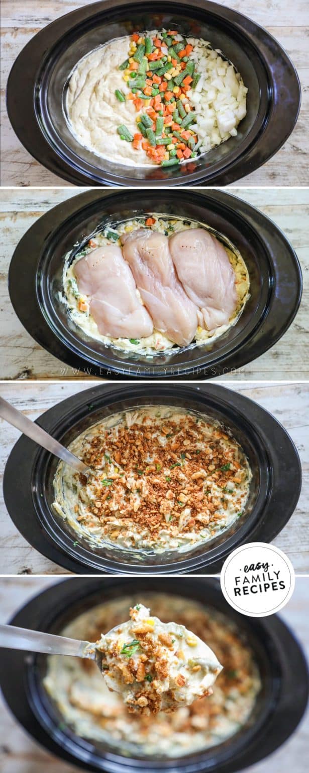 Slow Cooker Chicken Pot Pie · Easy Family Recipes