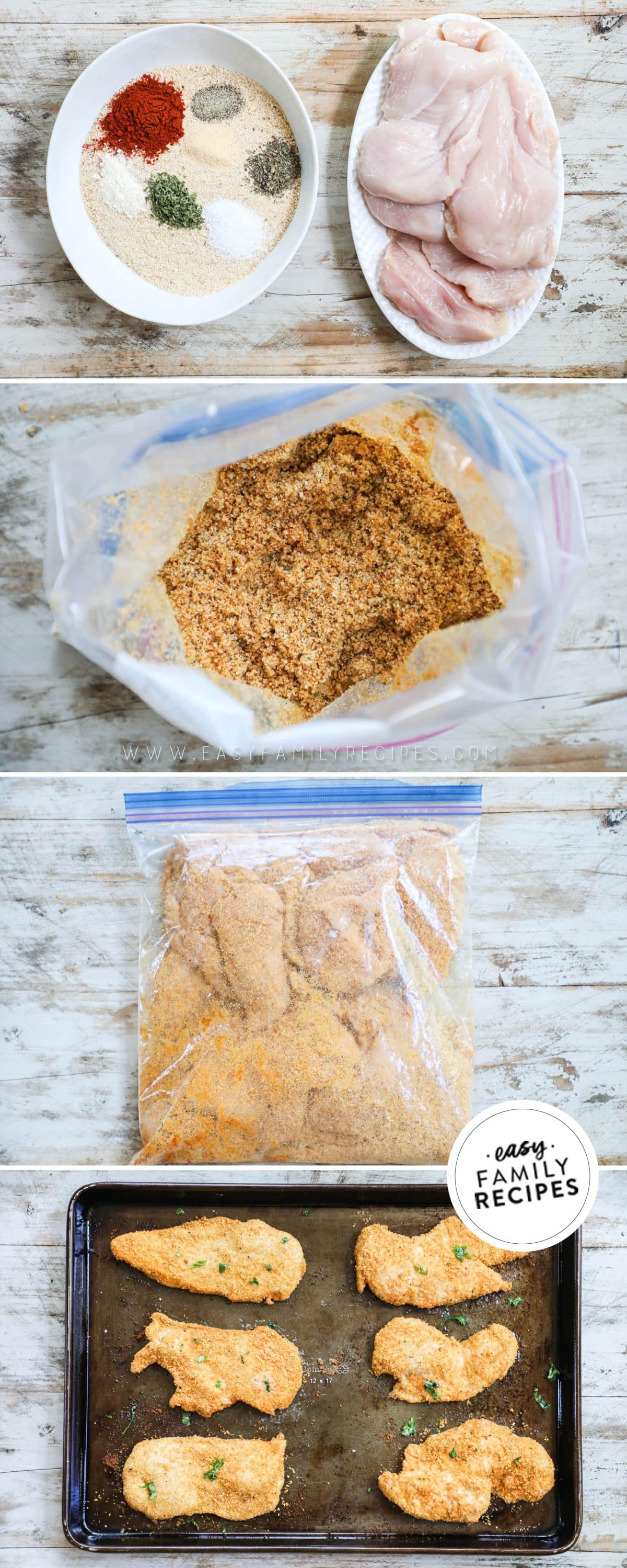 Best Shake And Bake Chicken With Easy Homemade Breading