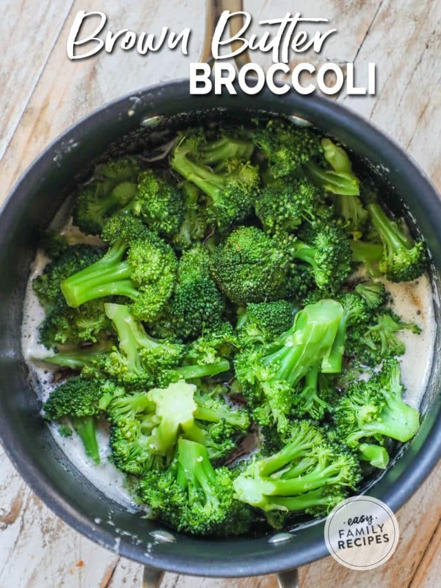 Brown Butter Broccoli