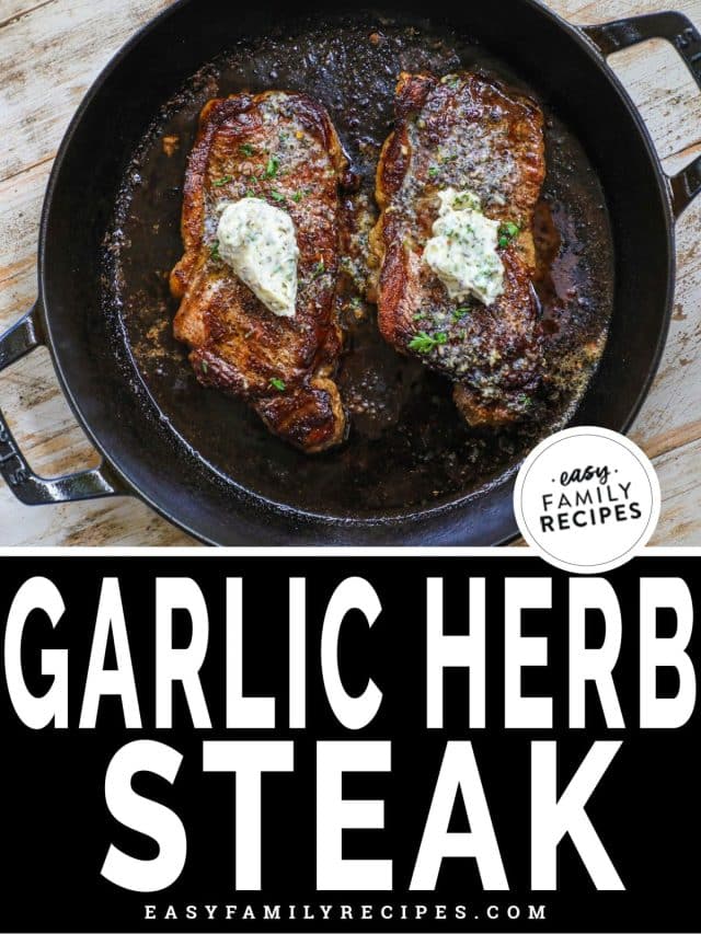 Garlic Herb Steak