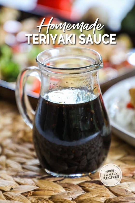 BEST Homemade Teriyaki Sauce {Only 15 minutes to make!} · Easy Family