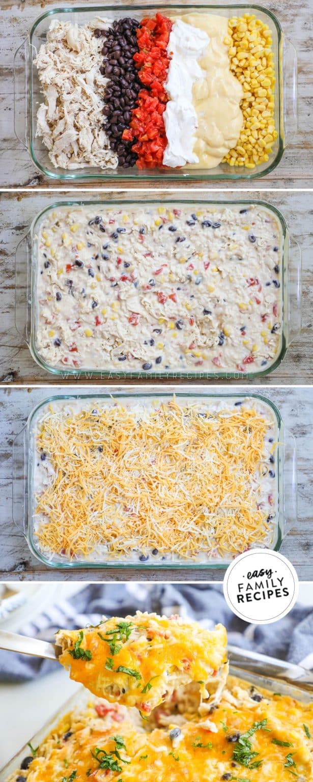 Chicken Burrito Casserole · Easy Family Recipes