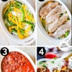 Step by step Baked Chicken and Peppers Casserole