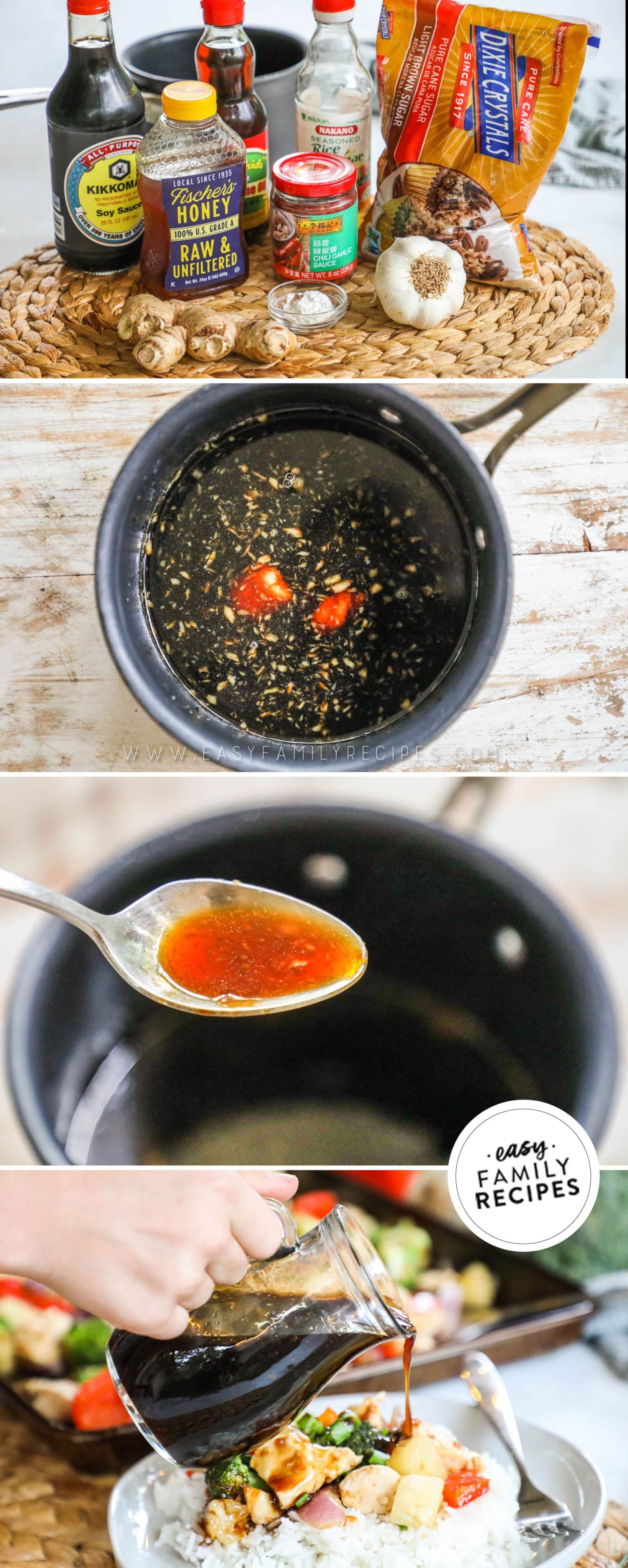 Teriyaki Sauce Recipe (4 Ingredients)