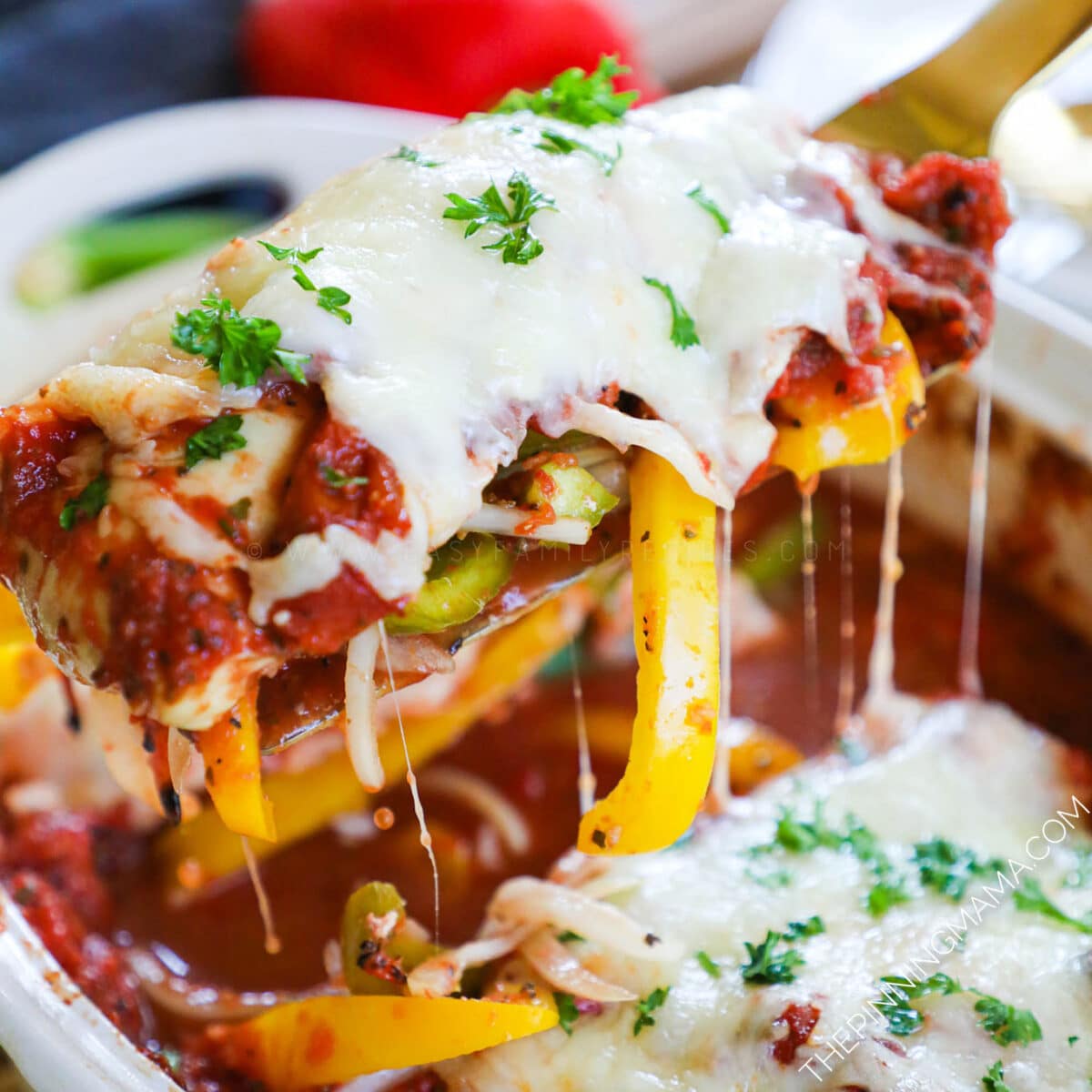 Baked Chicken and Peppers