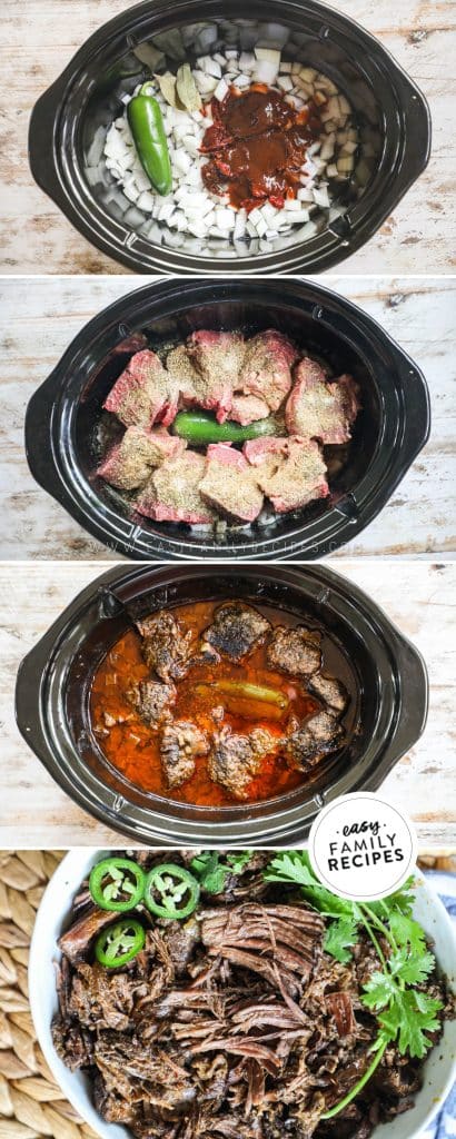 Slow Cooker Beef Barbacoa · Easy Family Recipes