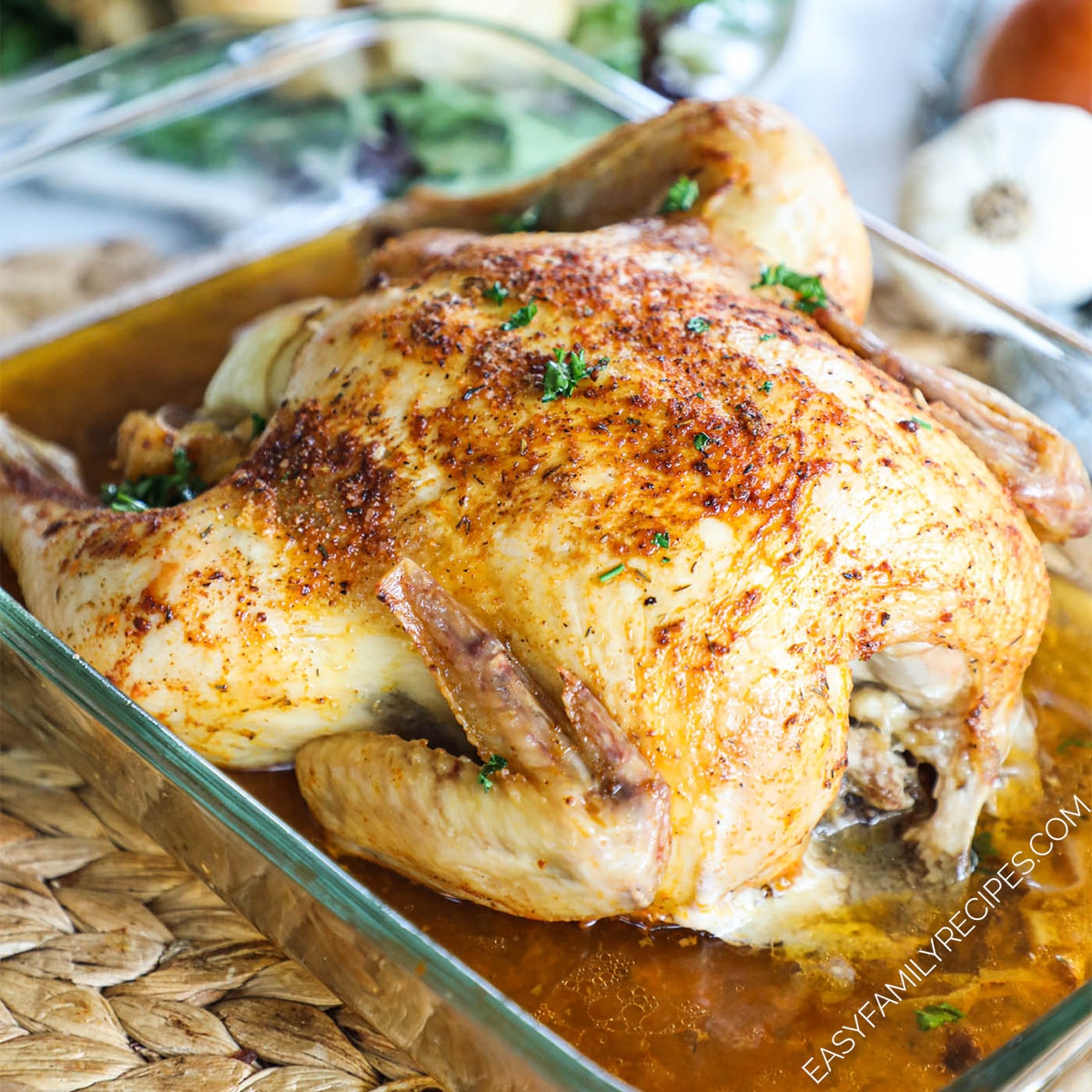 Baked Rotisserie Chicken Made In The Oven Easy Family Recipes Baked Rotisserie Chicken Made In The Oven Easy Family Recipes