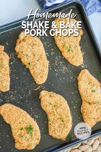 Homemade Shake and Bake Pork Chops · Easy Family Recipes