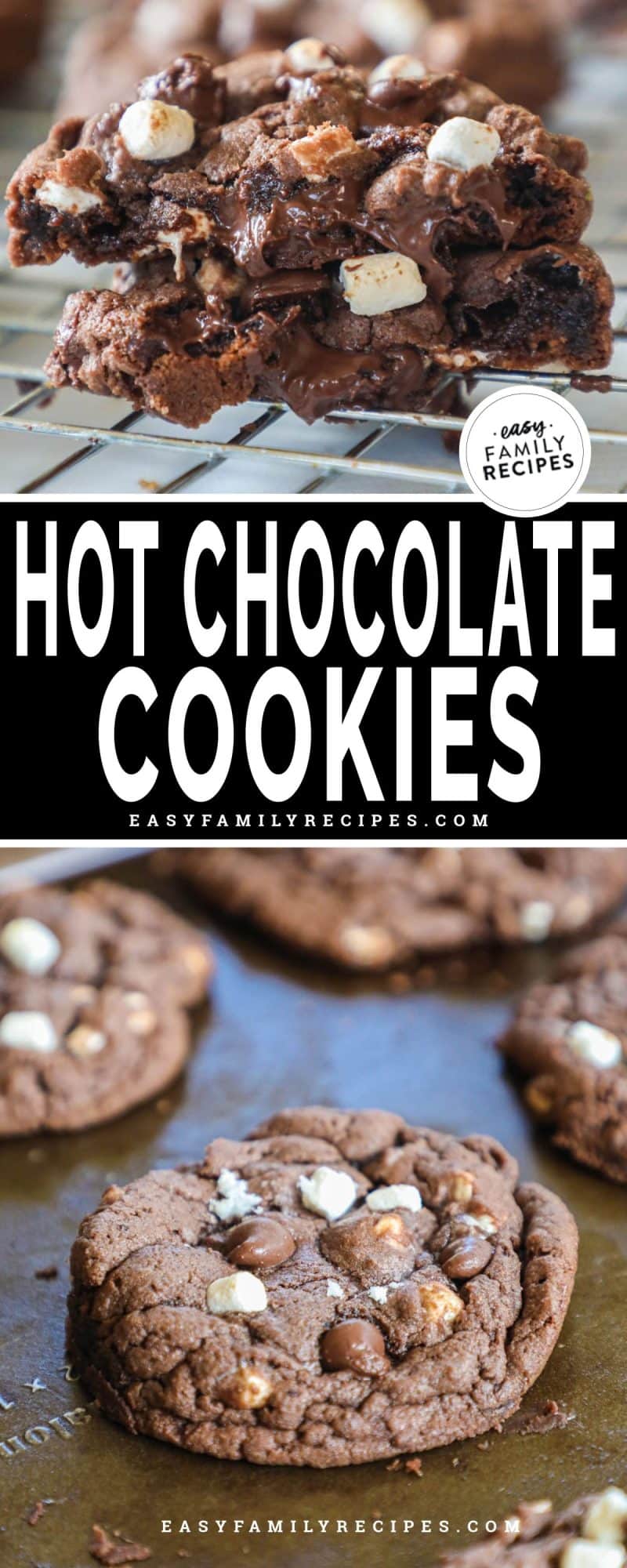 Hot Chocolate Cookies · Easy Family Recipes