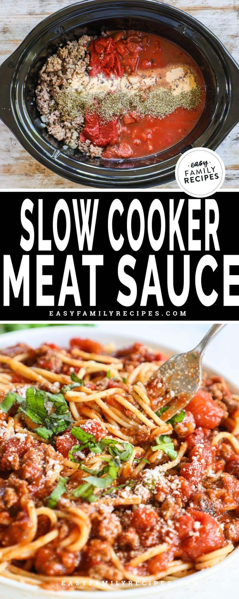 Crock Pot Spaghetti Sauce · Easy Family Recipes