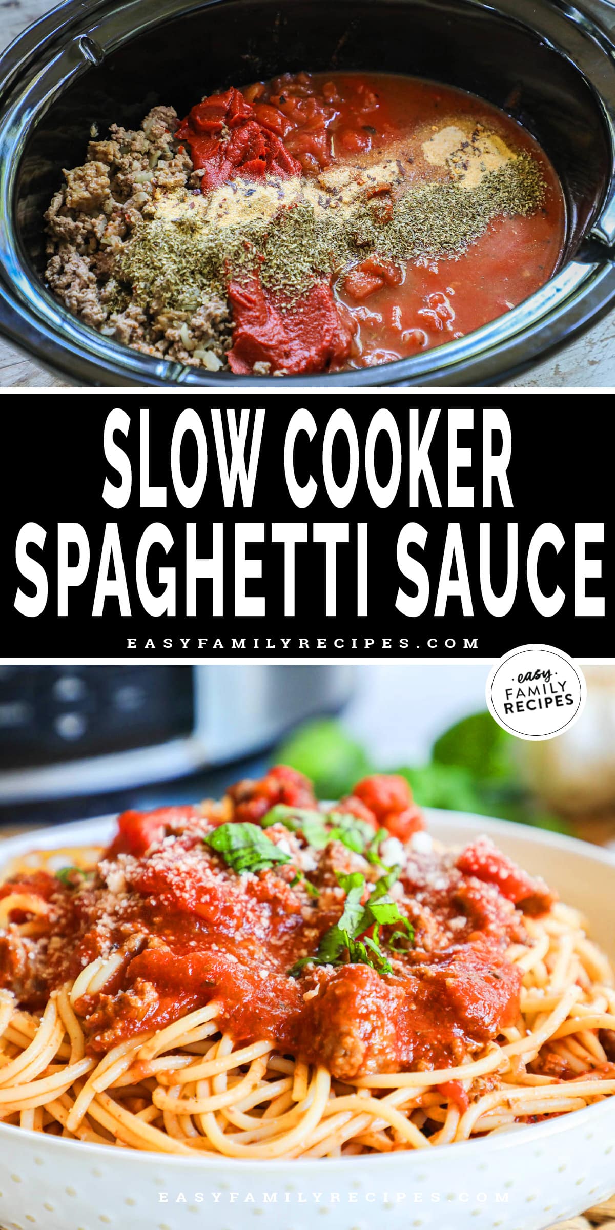 Crock Pot Spaghetti Sauce · Easy Family Recipes