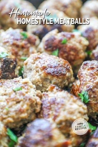 Homestyle Meatballs Easy Family Recipes   Best Homestyle Meatballs 340x510 