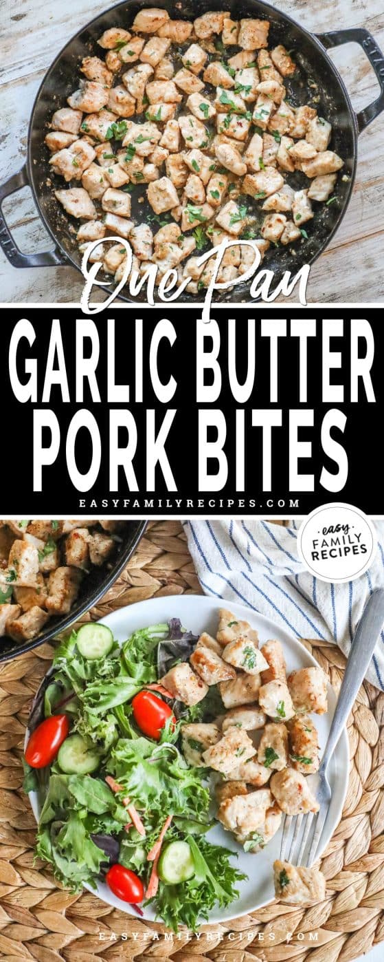 Garlic Pork Bites · Easy Family Recipes