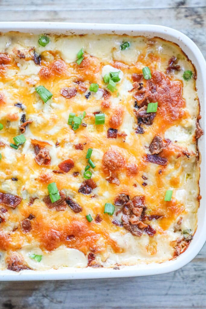 Steps to make Million Dollar Chicken Casserole Step 4: Bake uncovered for 40-50 minutes