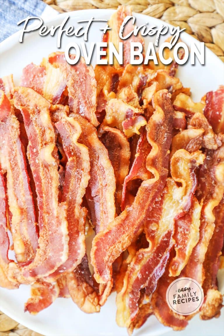 Perfect Crispy Bacon in the Oven (Secret Trick!) · Easy Family Recipes