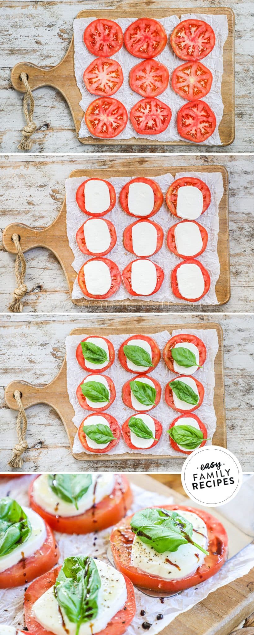 Easy Caprese Salad · Easy Family Recipes