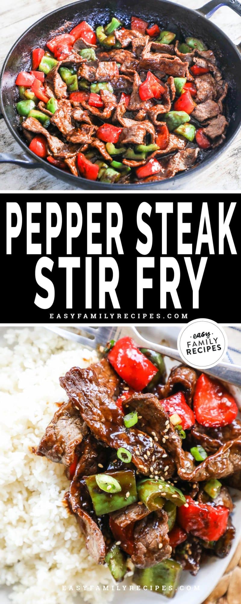Pepper Steak Stir Fry · Easy Family Recipes
