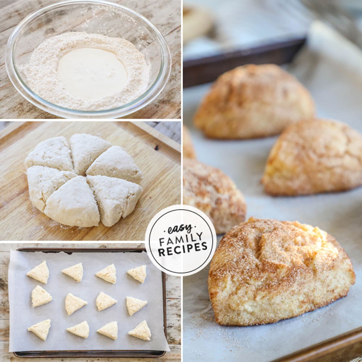Cinnamon Sugar Scones-image