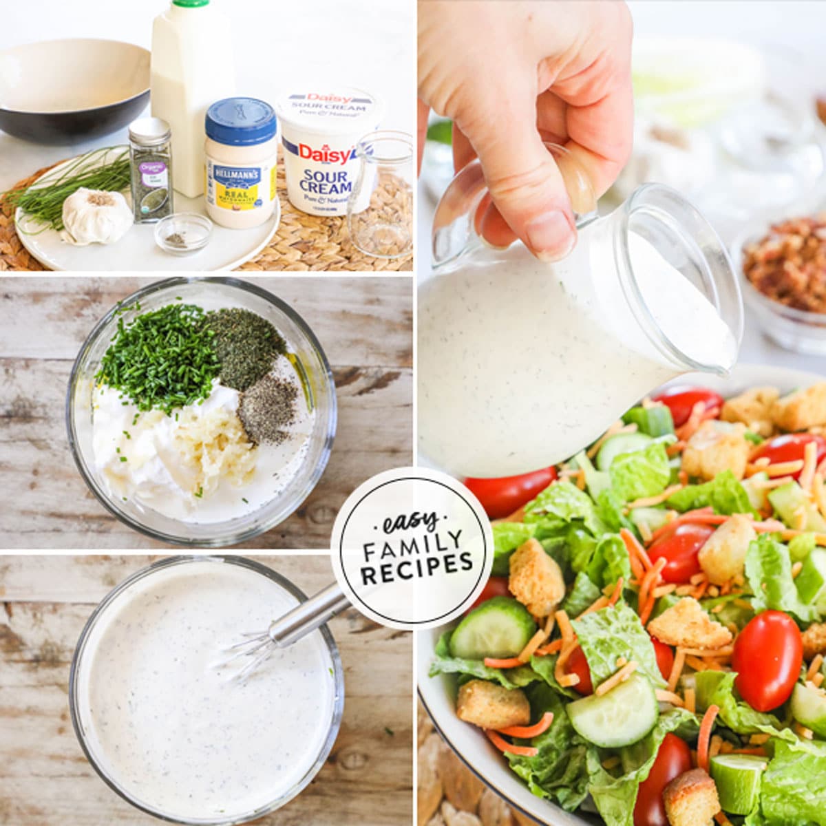 Homemade buttermilk dressing easy family recipes