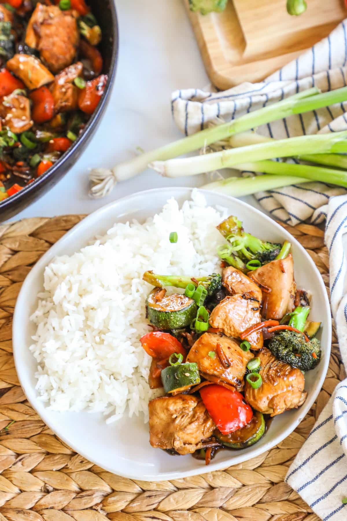 Chicken Vegetable Stir Fry with Zucchini · Easy Family Recipes