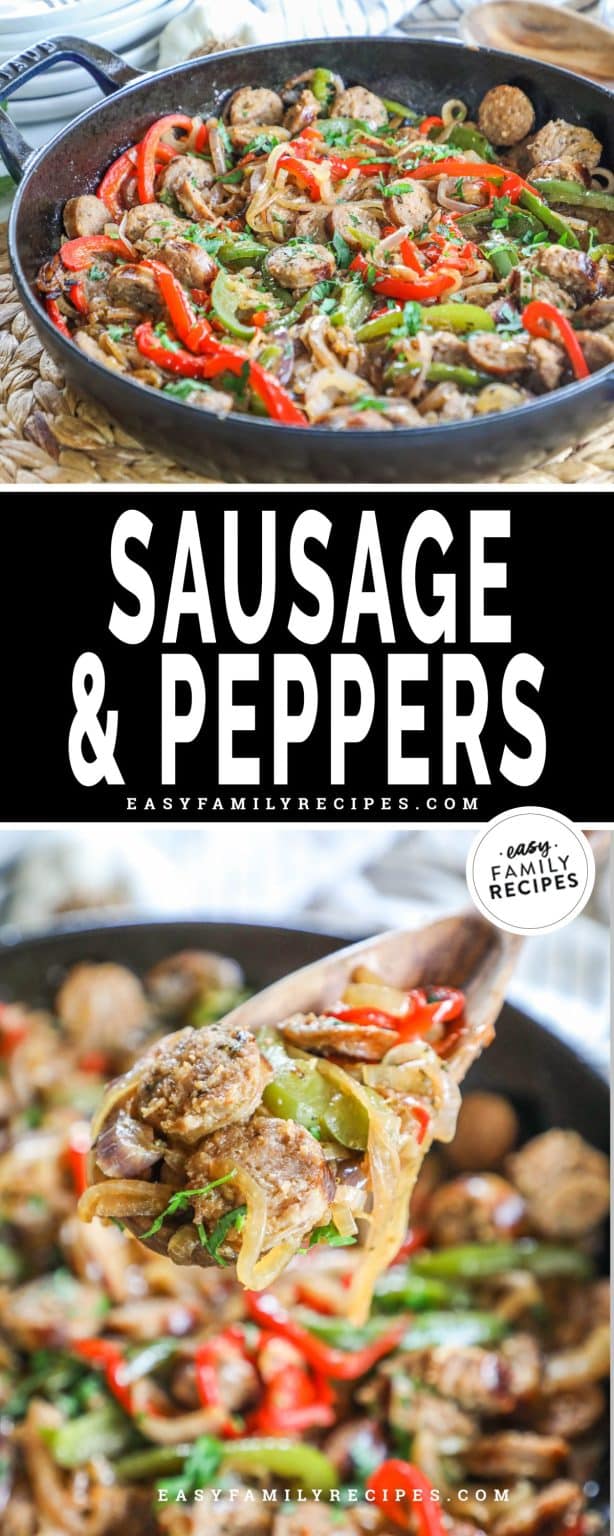 Classic Sausage and Peppers | Easy Family Recipes