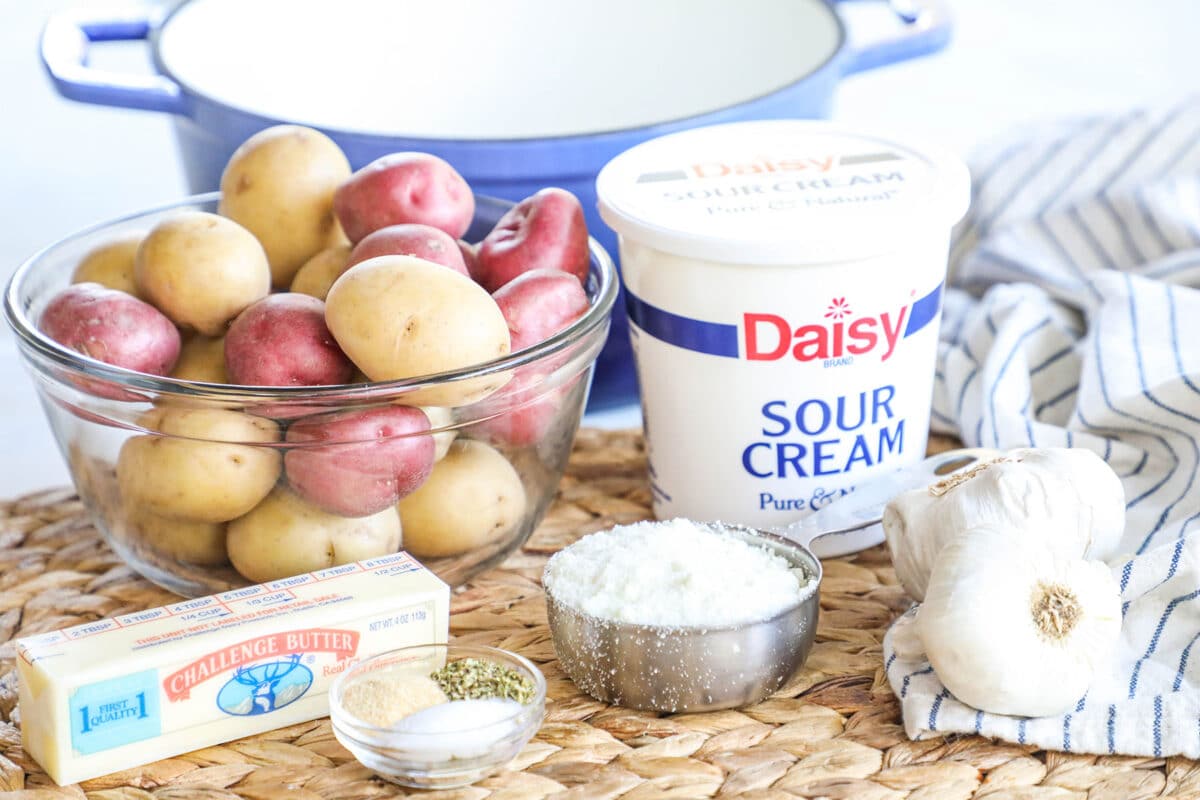 mashed potato ingredients.