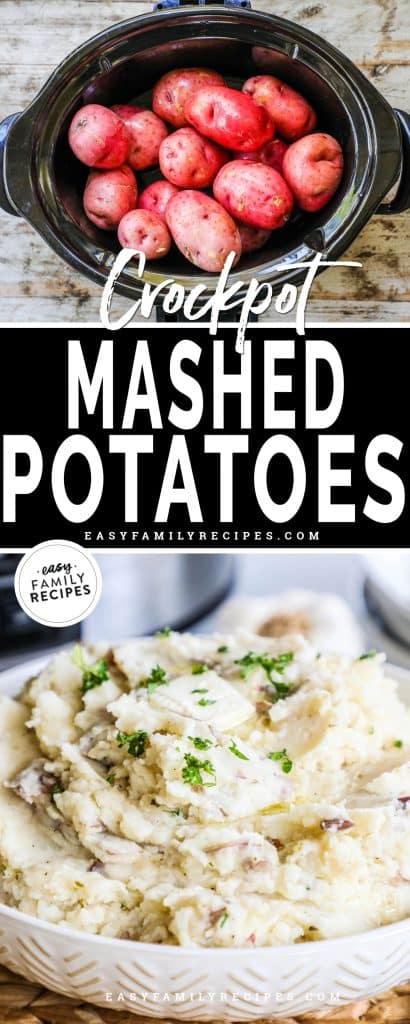 Make Ahead Crockpot Mashed Potatoes · Easy Family Recipes