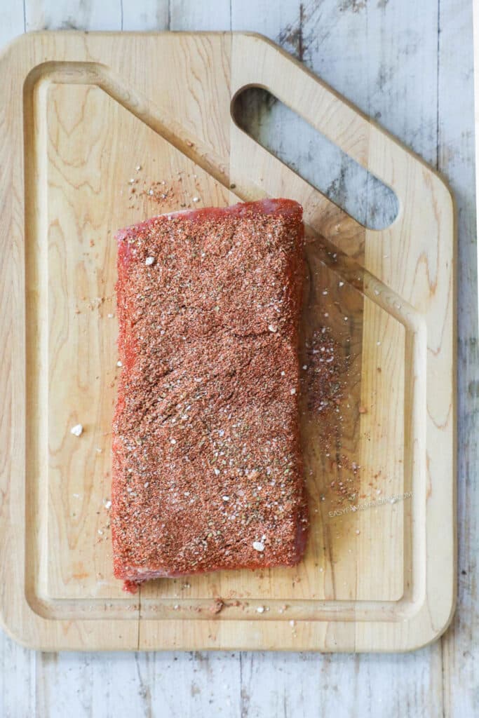 Step 1 to make BBQ Brisket. Prepare Brisket rub.