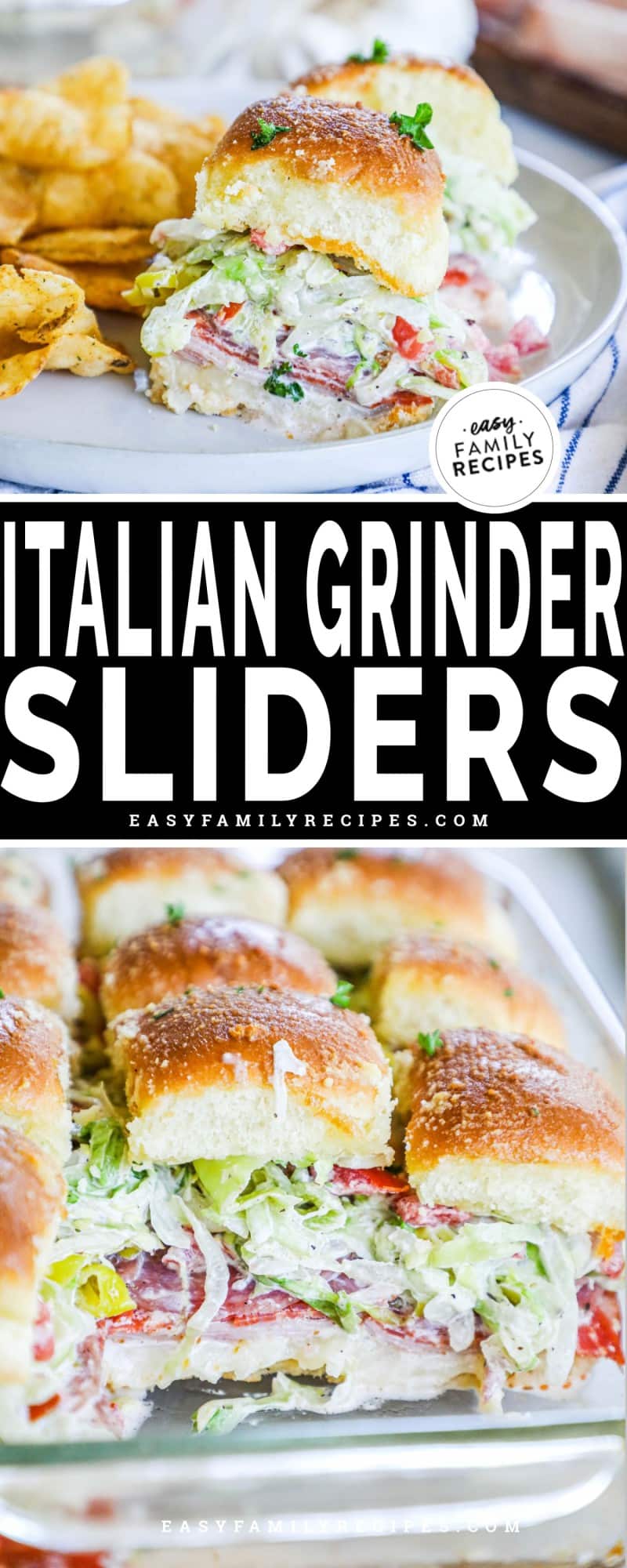 Italian Grinder Sliders · Easy Family Recipes