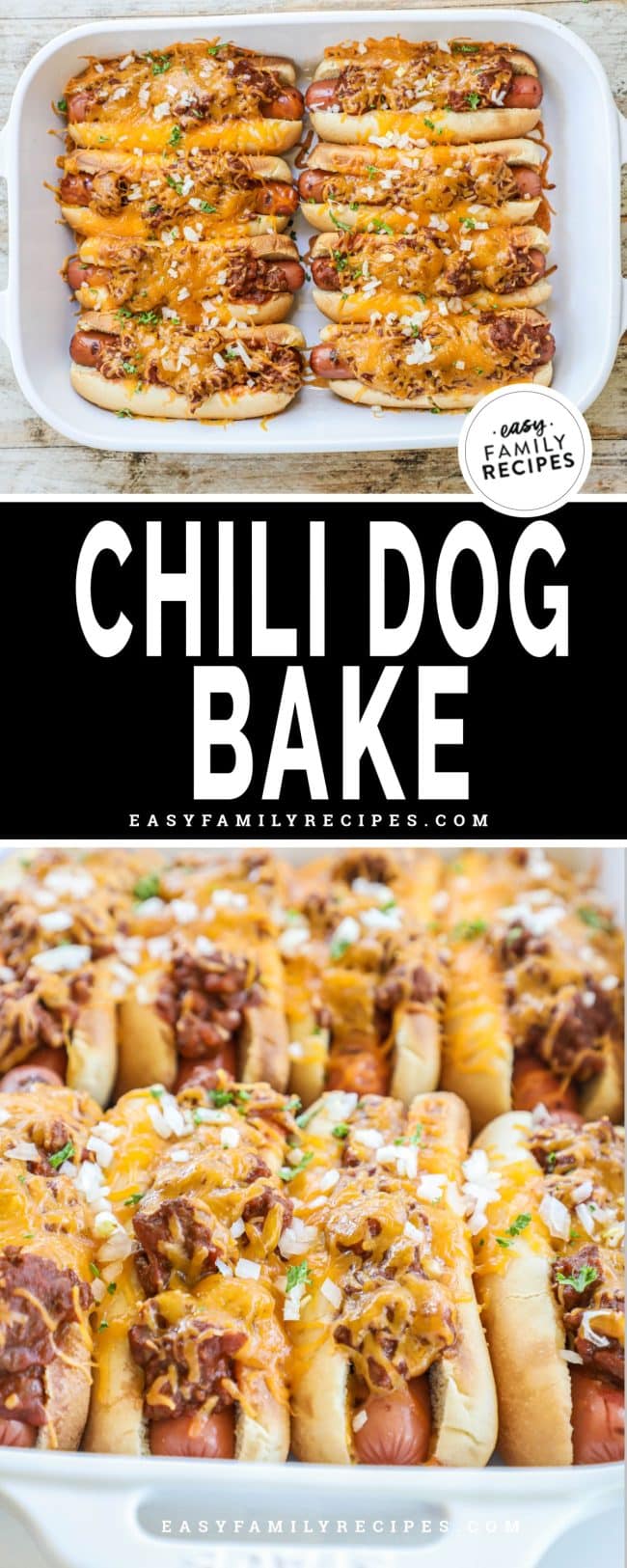 Baked Chili Cheese Dogs | Easy Family Recipes