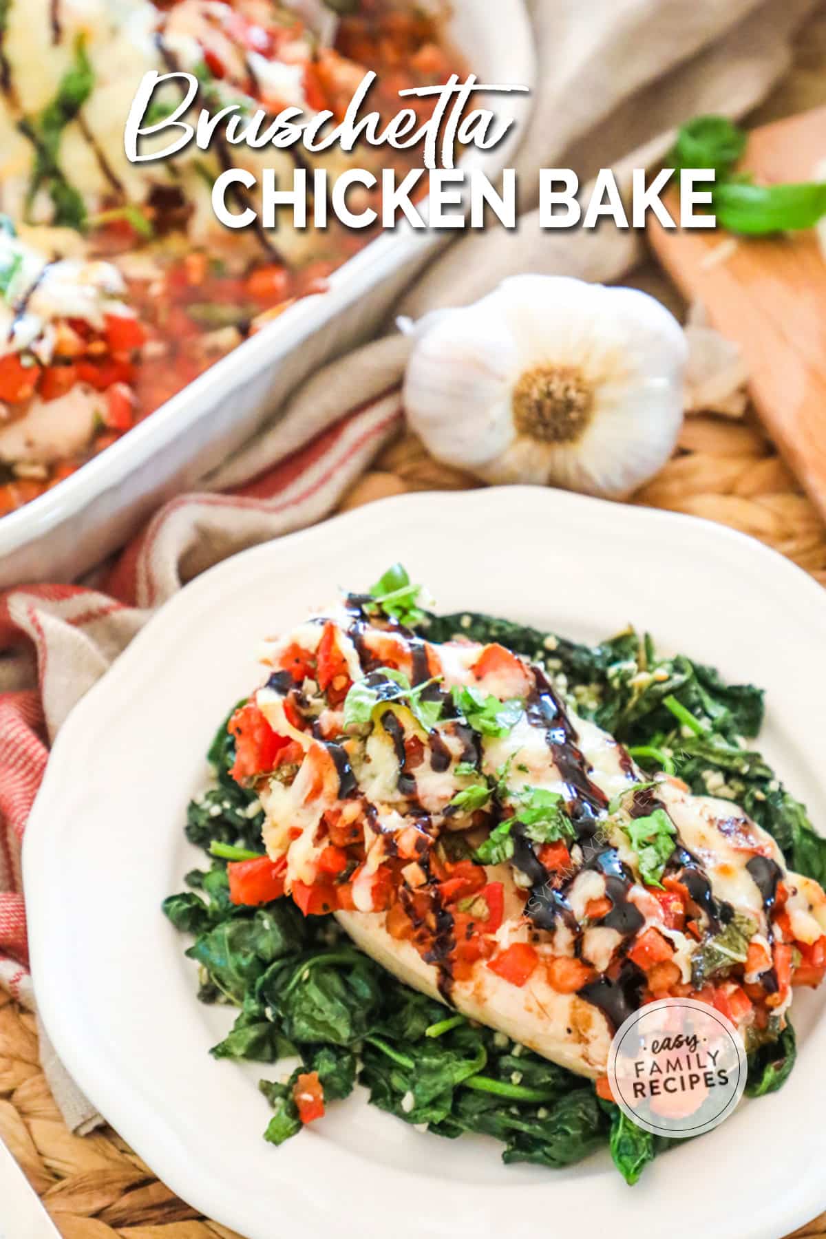 The BEST Bruschetta Chicken Recipe - Easy Family Recipes