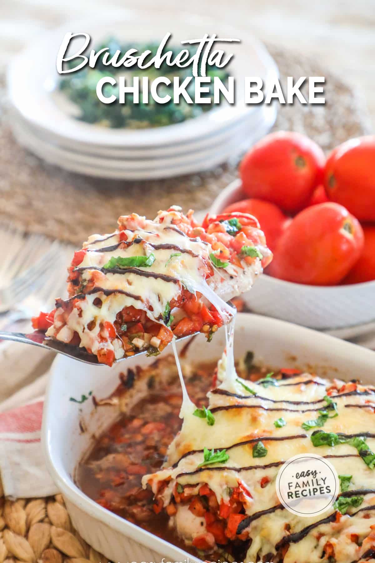 The BEST Bruschetta Chicken Recipe - Easy Family Recipes