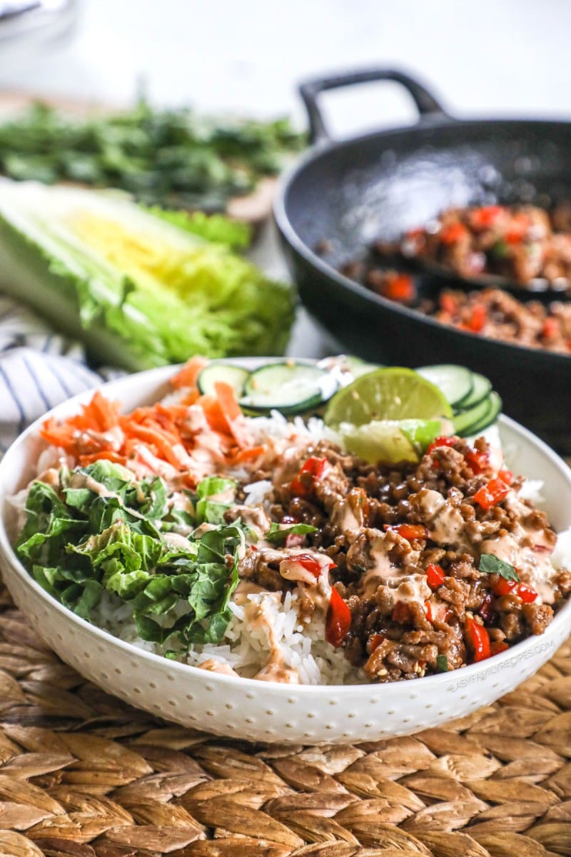 Turkey Teriyaki Bowls · Easy Family Recipes