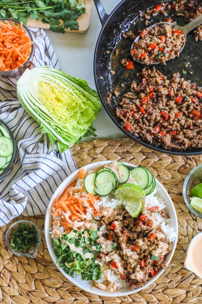 Turkey Teriyaki Bowls · Easy Family Recipes