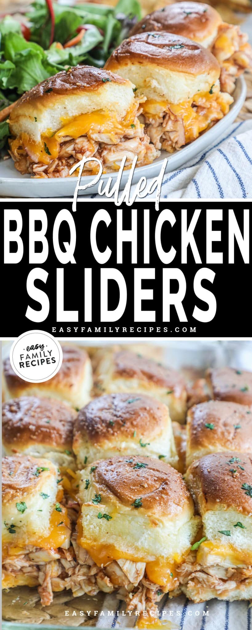 Pulled BBQ Chicken Sliders Easy Family Recipes