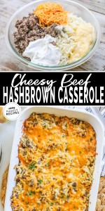 Beef Hashbrown Casserole · Easy Family Recipes
