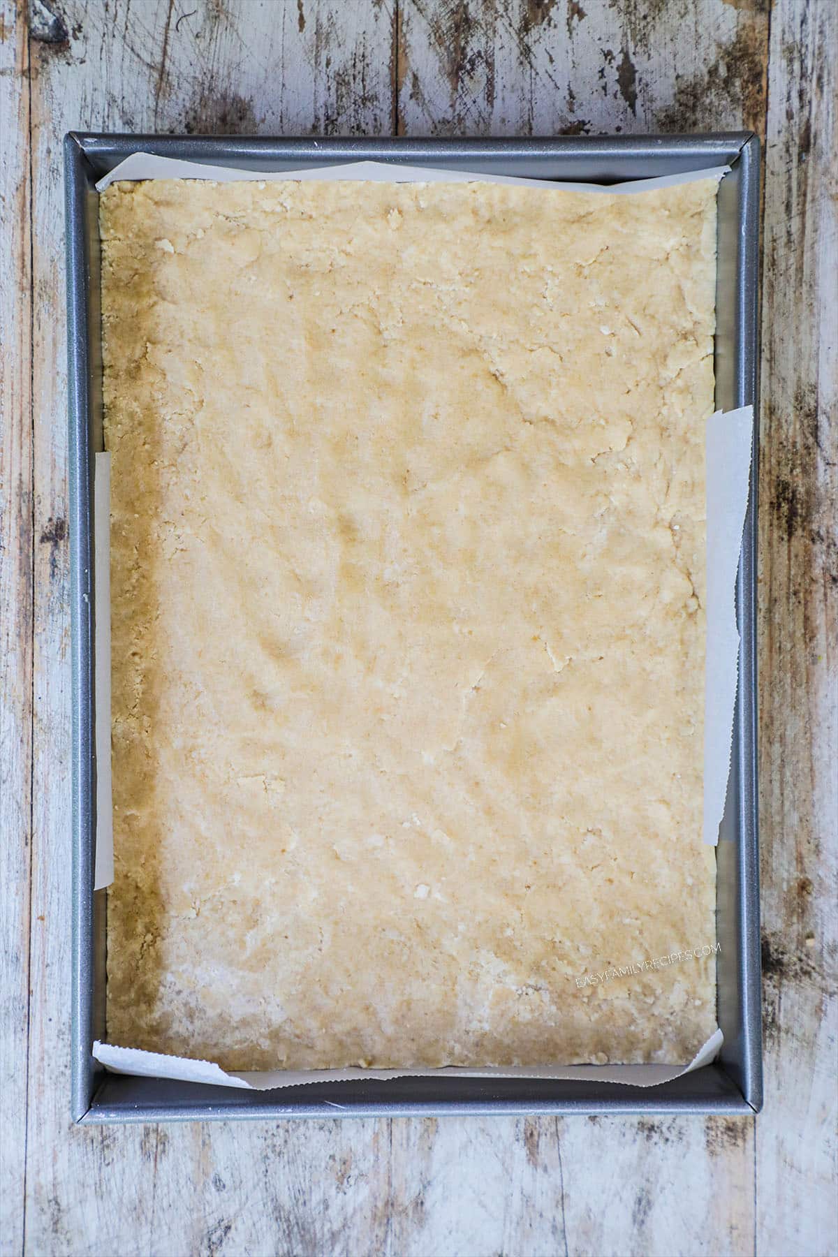 how to make pecan pie bars 2)make the pie crust and bake