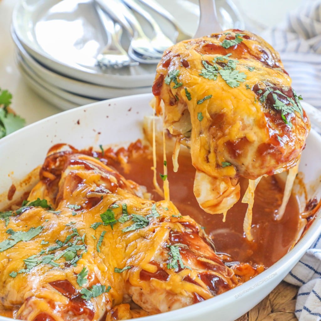 BBQ Chicken Bake · Easy Family Recipes
