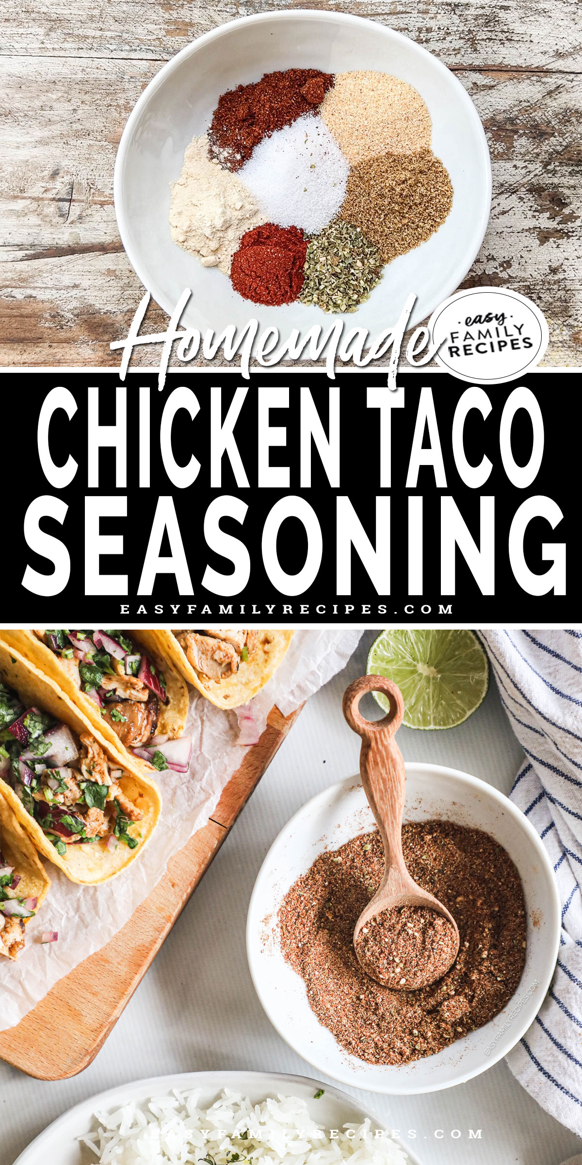 Chicken Taco Seasoning · Easy Family Recipes