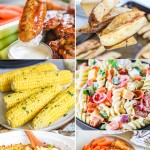 The ULTIMATE list of the best sides for chicken wings! This list covers sides for serving wings for dinner and what to serve with chicken wings as an appetizer. No matter whether you are having Buffalo wings, BBQ wings, teriyaki wings or even lemon pepper wings, we have the perfect side dish to go with it! We go from classics like celery sticks and carrots to hearty side dishes like potato casserole, and healthy side dish options too! This list is full of easy sides for wings!