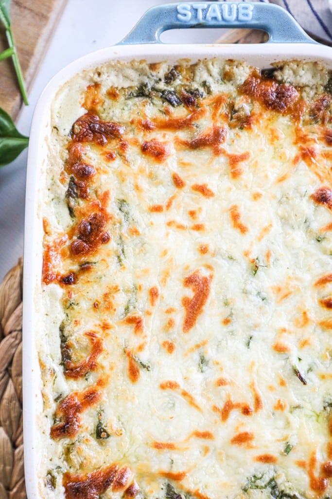 Hot Spinach Artichoke Dip Appetizer